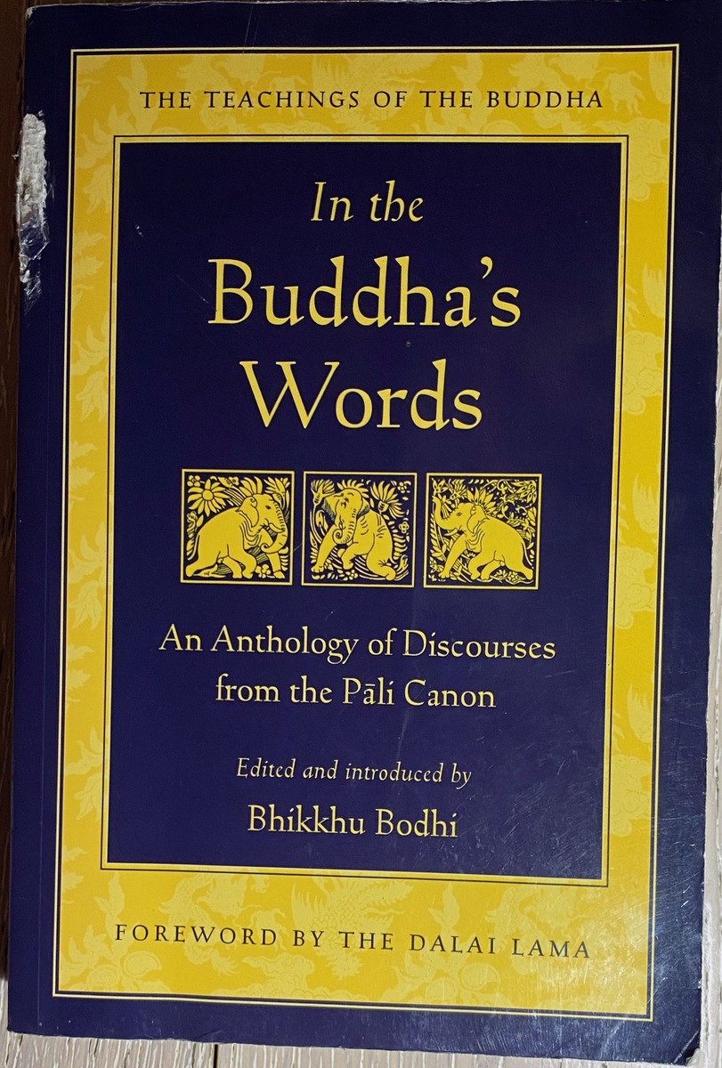 Coperta cărții In the Buddha's Words