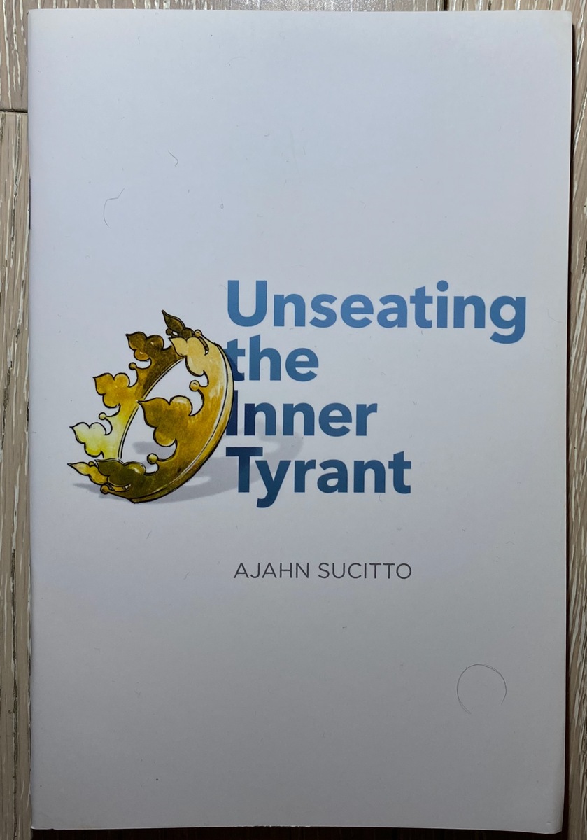 Coperta cărții Unseating the Inner Tyrant